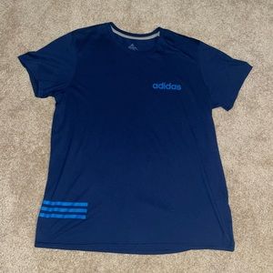 Adidas men’s tshirt navy blue. Size XL